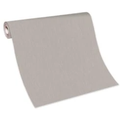 Erismann Fashion For Walls | 1000437 | Papier Peint Intissé Uni | 0.53 M X 10.05 M | Taupe