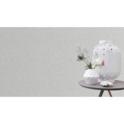 Rasch Wallton 2020 | 183016 | Papier Peint Intissé Pierre Brique | 0.53 M X 10.05 M | Blanc