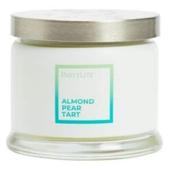 Nouvelles Arrivées 19 Pot à Bougie 3 Mèches Almond Pear Tart
