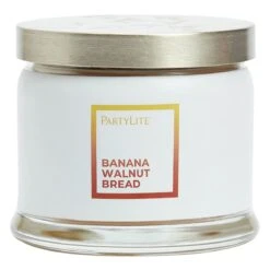 Nouvelles Arrivées 23 Pot à Bougie 3 Mèches Banana Walnut Bread