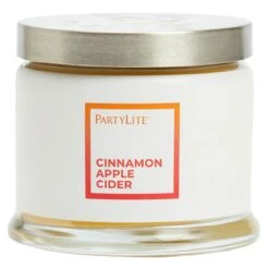 Pot à Bougie 3 Mèches Cinnamon Apple Cider