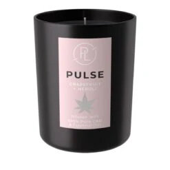 Pot à Bougie Au CBD PULSE Grapefruit + Neroli