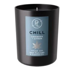 Pot à Bougie Au CBD CHILL Lavender + Citron