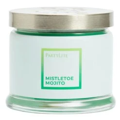 Pot à Bougie 3 Mèches Mistletoe Mojito