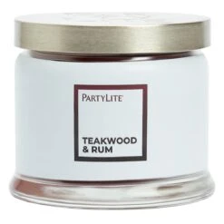 Nouvelles Arrivées 13 Pot à Bougie 3 Mèches Teakwood & Rum