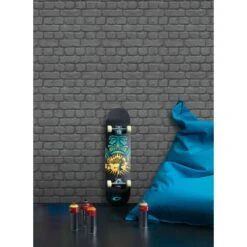 Rasch Kids & Teens III | 226744 | Papier Peint Papier Pierre & Béton | 0.53 M X 10.05 M | Gris -Décoration Intérieur 226744 room 3