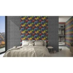 Rasch Kids & Teens III | 237801 | Papier Peint Papier Dessins & Motifs | 0.53 M X 10.05 M | Gris -Décoration Intérieur 237801 room 1