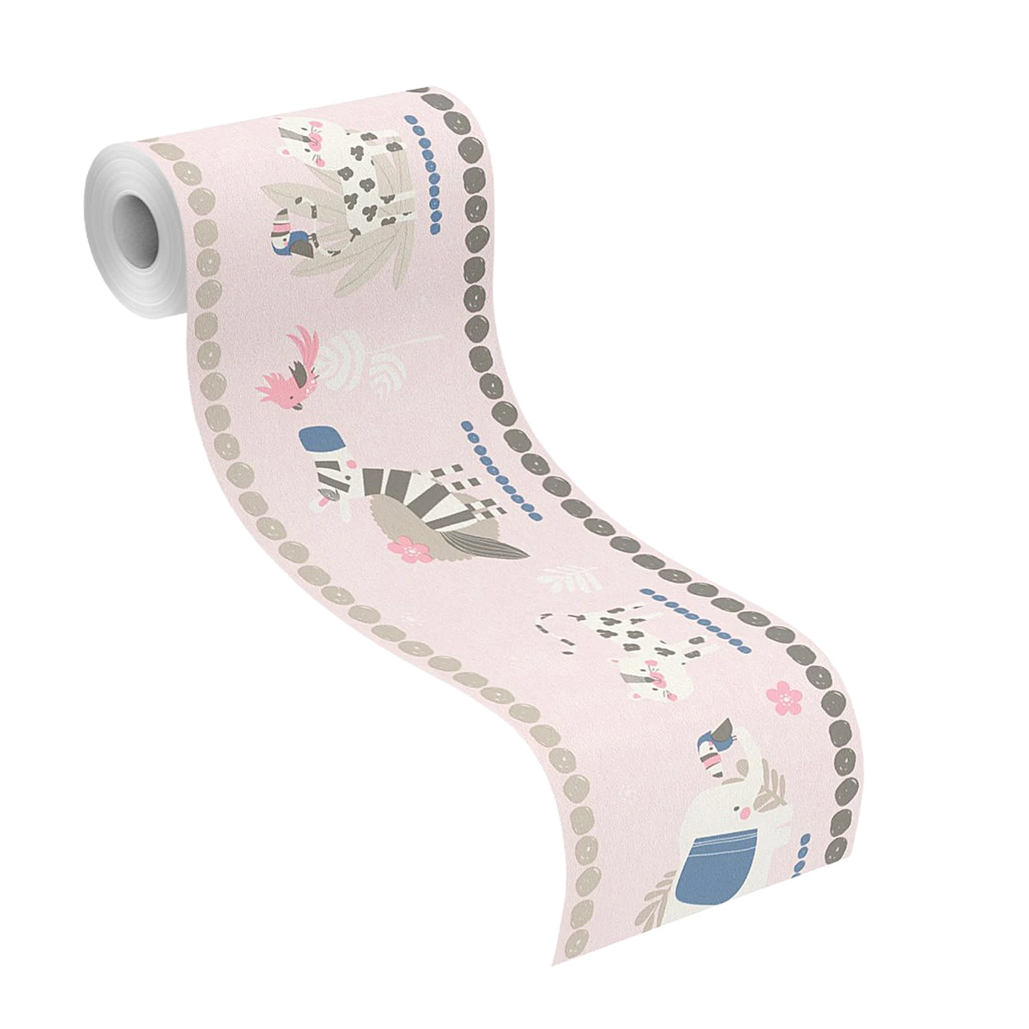 Rasch Bambino XVIII | 249873 | Frise Murale Papier Peint Papier | 0.17 M X 0.5 M | Rose 1 Rasch Bambino XVIII | 249873 | Frise Murale Papier Peint Papier | 0.17 M X 0.5 M | Rose