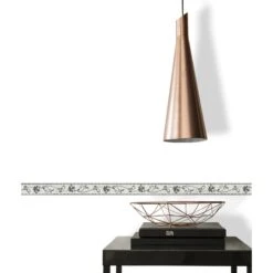 A.S. Creation Only Borders 9 | 259011 | Frise Murale Adhésive | 0.05 M X 5 M | Gris -Décoration Intérieur 259011 3