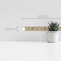 A.S. Creation Only Borders 9 | 259028 | Frise Murale Adhésive | 0.05 M X 5 M | Beige -Décoration Intérieur 259028 20g4AHLIB5Avsk