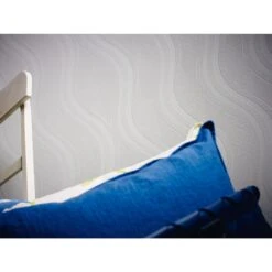 A.S. Creation Meistervlies | 260512 | Papier Peint à Motif Ondulé | 0.53 M X 10.05 M | Blanc -Décoration Intérieur 260512 4