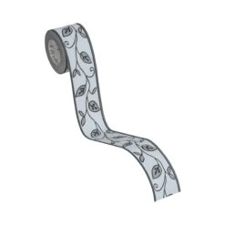 A.S. Creation Only Borders 9 | 262219 | Frise Murale Adhésive | 0.05 M X 5 M | Gris -Décoration Intérieur 262219 1