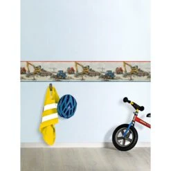 Rasch Kids & Teens III | 293609 | Frise Murale Papier Peint Papier | 0.255 M X 0.5 M | Beige