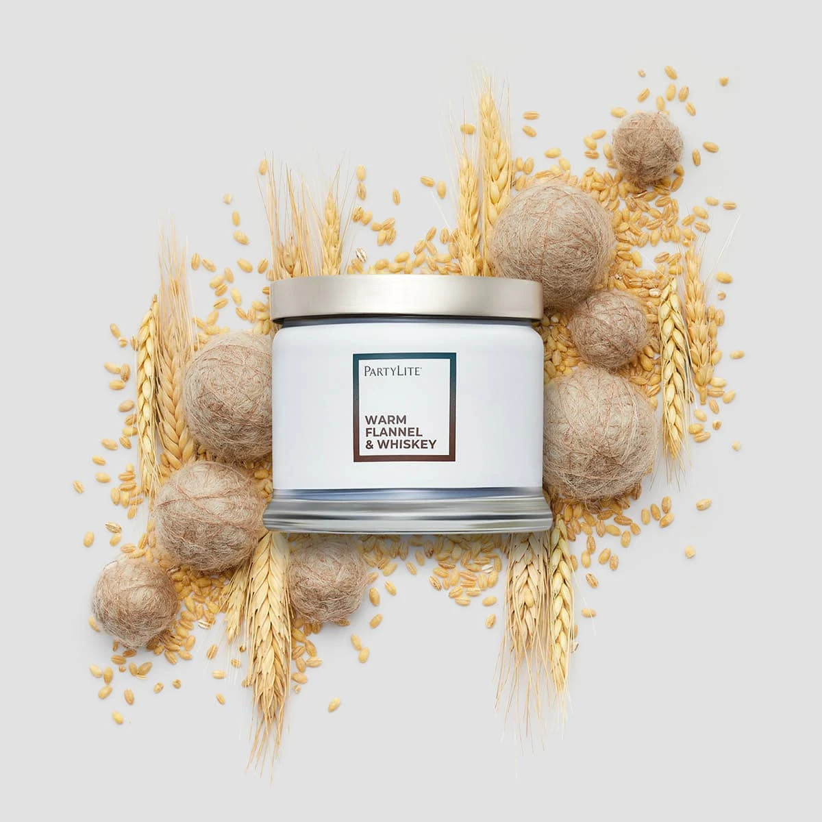 Pot à Bougie 3 Mèches Warm Flannel & Whiskey 2 Pot à Bougie 3 Mèches Warm Flannel & Whiskey – Image 2
