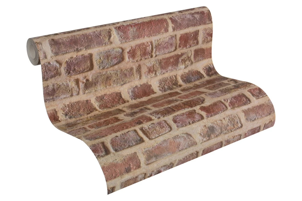 A.S. Creation Authentic Walls | 302191 | Papier Peint Imitation Brique Pierre En Papier | Beige 1 A.S. Creation Authentic Walls | 302191 | Papier Peint Imitation Brique Pierre En Papier | Beige