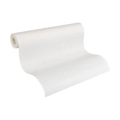 A.S. Creation Meistervlies | 310811 | Papier Peint Intissé Enduit | 0.53 M X 10.05 M | Blanc