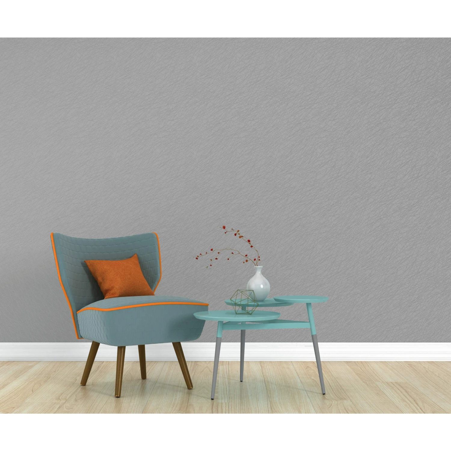 Rasch Wallton 2020 | 339604 | Papier Peint Intissé Uni | 0.53 M X 10.05 M | Gris 3 Rasch Wallton 2020 | 339604 | Papier Peint Intissé Uni | 0.53 M X 10.05 M | Gris – Image 3