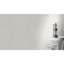 Rasch Wallton 2020 | 339604 | Papier Peint Intissé Uni | 0.53 M X 10.05 M | Gris 9 Rasch Wallton 2020 | 339604 | Papier Peint Intissé Uni | 0.53 M X 10.05 M | Gris -Décoration Intérieur 339604 room 5