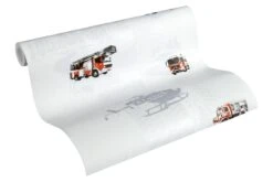 A.S. Creation Little Stars | 358131 | Papier Peint Chambre Enfant Intissé | 0.53 M X 10.05 M | Gris