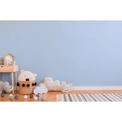 A.S. Creation Boys & Girls 6 | 358345 | Papier Peint Intissé Uni | 0.53 M X 10.05 M | Bleu -Décoration Intérieur 358345 6