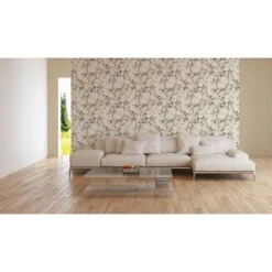 A.S. Creation Michalsky Dream Again | 364982 | Papier Peint Intissé Floral | 0.53 M X 10.05 M | écru -Décoration Intérieur 364982 4