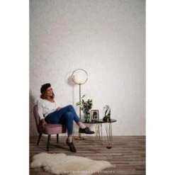 A.S. Creation Metropolitan Stories | 368961 | Papier Peint Intissé Floral | 0.53 M X 10.05 M | écru -Décoration Intérieur 368961 3