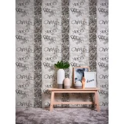 A.S. Creation Boys & Girls 6 | 369863 | Papier Peint Papier Dessins & Motifs | Gris -Décoration Intérieur 369863 3