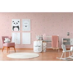 A.S. Creation Boys & Girls 6 | 369912 | Papier Peint Intissé Animaux | 0.53 M X 10.05 M | Rose -Décoration Intérieur 369912 3