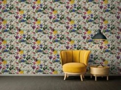 A.S. Creation Jette 5 | 373361 | Papier Peint Intissé Floral | 0.53 M X 10.05 M | Coloré -Décoration Intérieur 373361 3