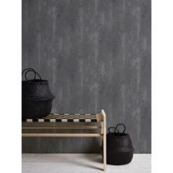 A.S. Creation Elements | 374123 | Papier Peint Intissé Uni | 0.53 M X 10.05 M | Gris -Décoration Intérieur 374123 3