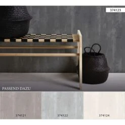 A.S. Creation Elements | 374123 | Papier Peint Intissé Uni | 0.53 M X 10.05 M | Gris -Décoration Intérieur 374123 6