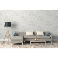 A.S. Creation Elements | 374152 | Papier Peint Intissé Effet Béton | 0.53 M X 10.05 M | Blanc -Décoration Intérieur 374152 5