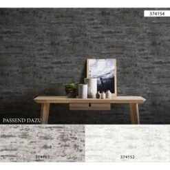 A.S. Creation Elements | 374152 | Papier Peint Intissé Effet Béton | 0.53 M X 10.05 M | Blanc -Décoration Intérieur 374152 6