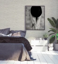 A.S. Creation Elements | 374221 | Papier Peint Intissé Pierre Brique | 0.53 M X 10.05 M | Blanc -Décoration Intérieur 374221 7