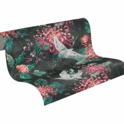 A.S. Creation Asian Fusion | 374643 | Papier Peint Intissé Nature | 0.53 M X 10.05 M | Noir