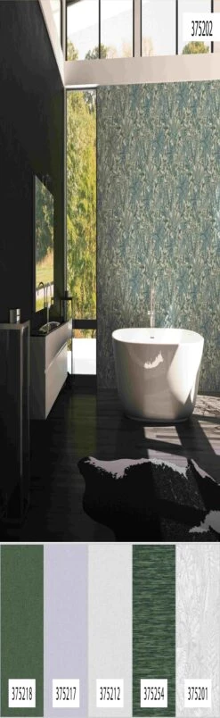 A.S. Creation Daniel Hechter 6 | 375202 | Papier Peint Intissé Floral | 0.53 M X 10.05 M | Vert -Décoration Intérieur 375202 6