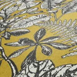 A.S. Creation Daniel Hechter 6 | 375203 | Papier Peint Intissé Floral | 0.53 M X 10.05 M | Jaune -Décoration Intérieur 375203 2