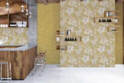 A.S. Creation Daniel Hechter 6 | 375203 | Papier Peint Intissé Floral | 0.53 M X 10.05 M | Jaune -Décoration Intérieur 375203 3