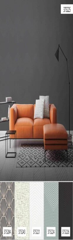 A.S. Creation Daniel Hechter 6 | 375225 | Papier Peint Intissé 3D | 0.53 M X 10.05 M | Gris -Décoration Intérieur 375225 6