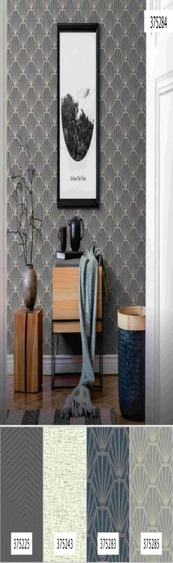 A.S. Creation Daniel Hechter 6 | 375284 | Papier Peint Intissé 3D | 0.53 M X 10.05 M | Bleu -Décoration Intérieur 375284 6