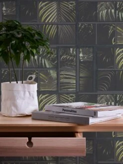 A.S. Creation Industrial | 377403 | Papier Peint Intissé Floral | 0.53 M X 10.05 M | Gris -Décoration Intérieur 377403 3