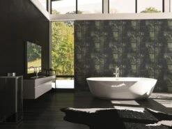 A.S. Creation Industrial | 377403 | Papier Peint Intissé Floral | 0.53 M X 10.05 M | Gris -Décoration Intérieur 377403 4