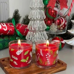 Duo De Mini-pots à Bougie Everything Holiday -Décoration Intérieur 3 fh23 social p86103 l