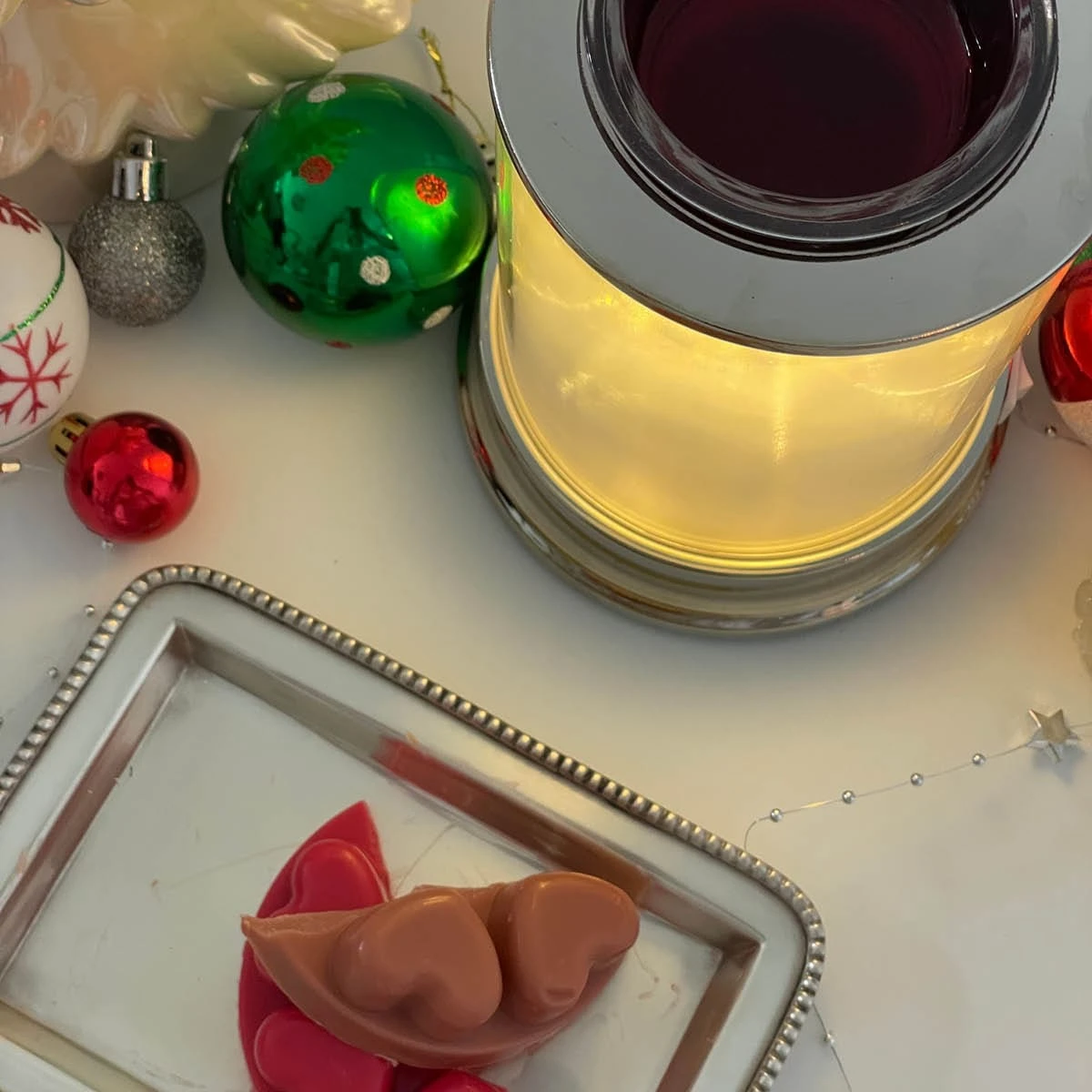 Galets Cœur Scent Plus® Candy Cane & Spruce 3 Galets Cœur Scent Plus® Candy Cane & Spruce – Image 3