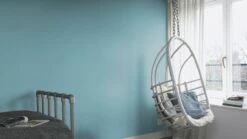 Rasch Uptown | 402469 | Papier Peint Intissé Uni | 0.53 M X 10.05 M | Bleu -Décoration Intérieur 402469 2