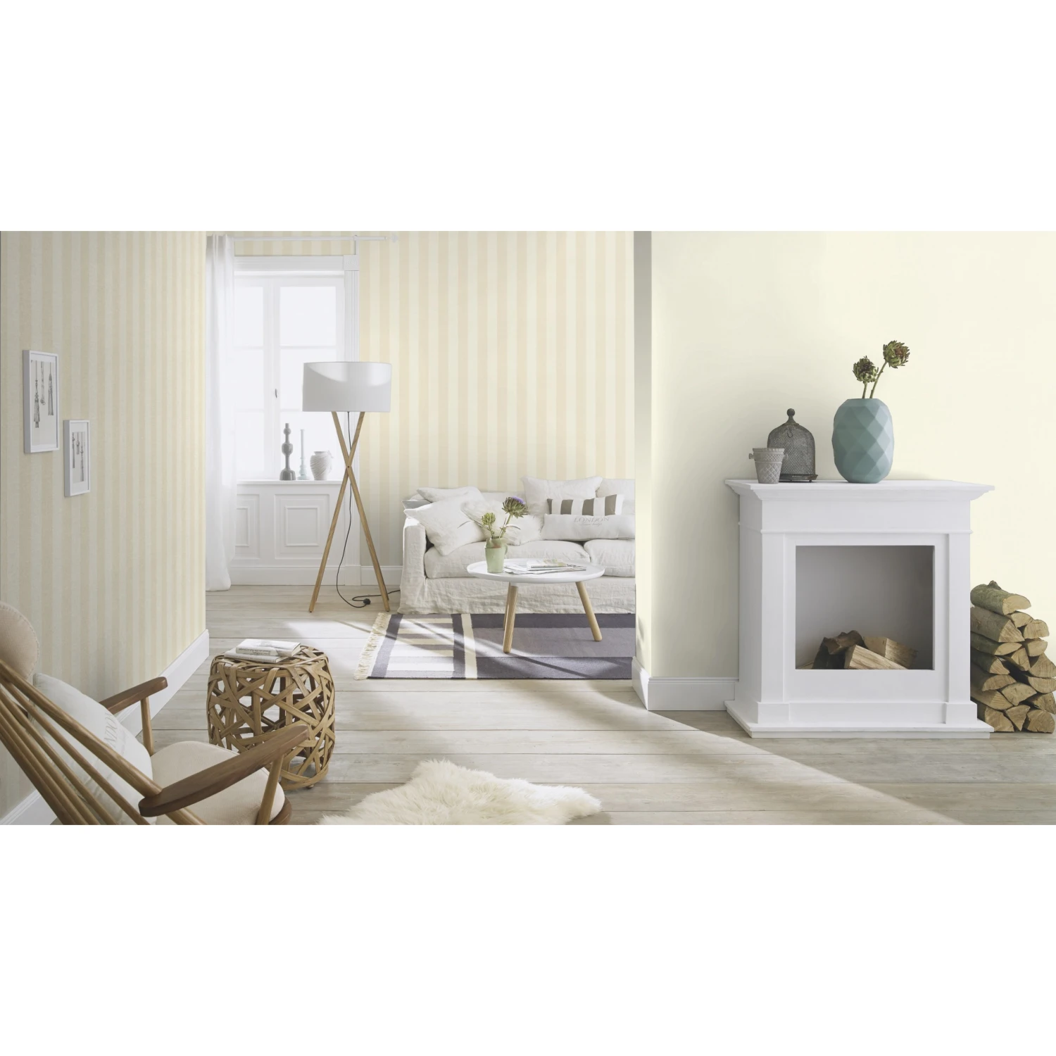 Rasch Unsere Besten 2022 | 424034 | Papier Peint Intissé Uni | 0.53 M X 10.05 M | écru 2 Rasch Unsere Besten 2022 | 424034 | Papier Peint Intissé Uni | 0.53 M X 10.05 M | écru – Image 2