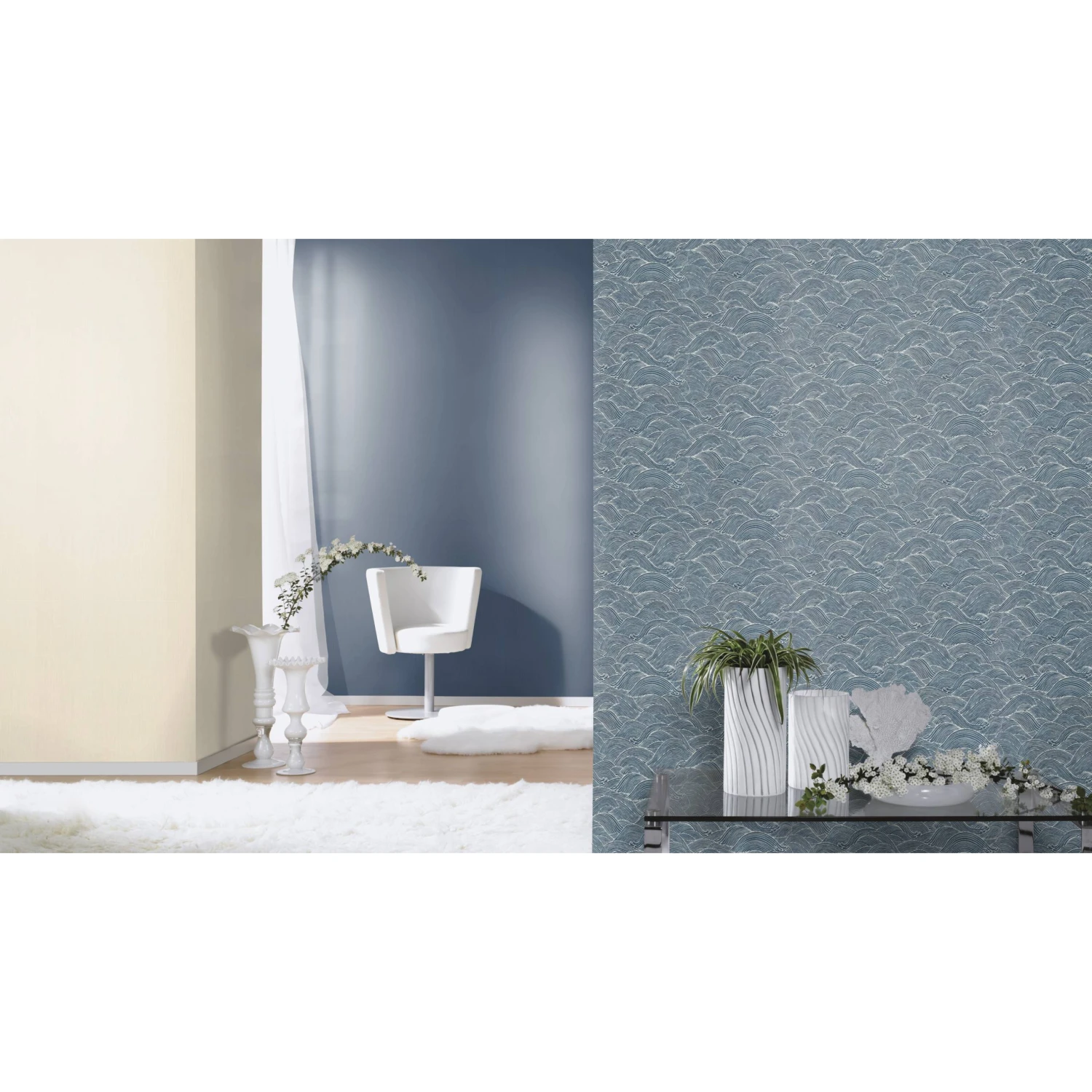 Rasch BARBARA Home Collection | 527230 | Papier Peint Intissé Uni | 0.53 M X 10.05 M | écru 1 Rasch BARBARA Home Collection | 527230 | Papier Peint Intissé Uni | 0.53 M X 10.05 M | écru