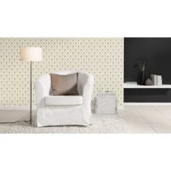 Rasch Selection Vinyl/Vlies | 610376 | Papier Peint Intissé Uni | 0.53 M X 10.05 M | Noir -Décoration Intérieur 610376 room 4