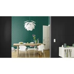 Rasch Selection Vinyl/Vlies | 610376 | Papier Peint Intissé Uni | 0.53 M X 10.05 M | Noir -Décoration Intérieur 610376 room 8