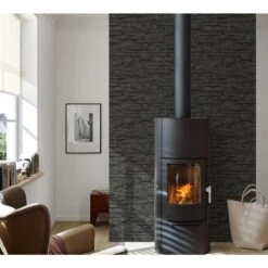 A.S. Creation Elements | 707123 | Papier Peint Intissé Pierre Brique | 0.53 M X 10.05 M | Gris -Décoration Intérieur 707123 4